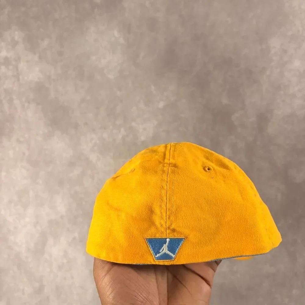 air jordan blue and yellow stretch hat